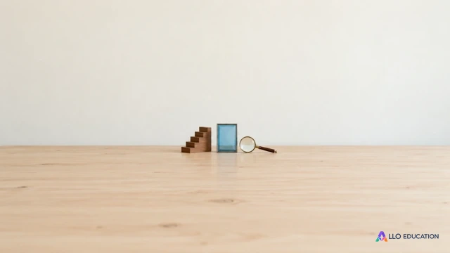 Composition sans texte présentant les objets du chapitre Limites de suites et fonctions.